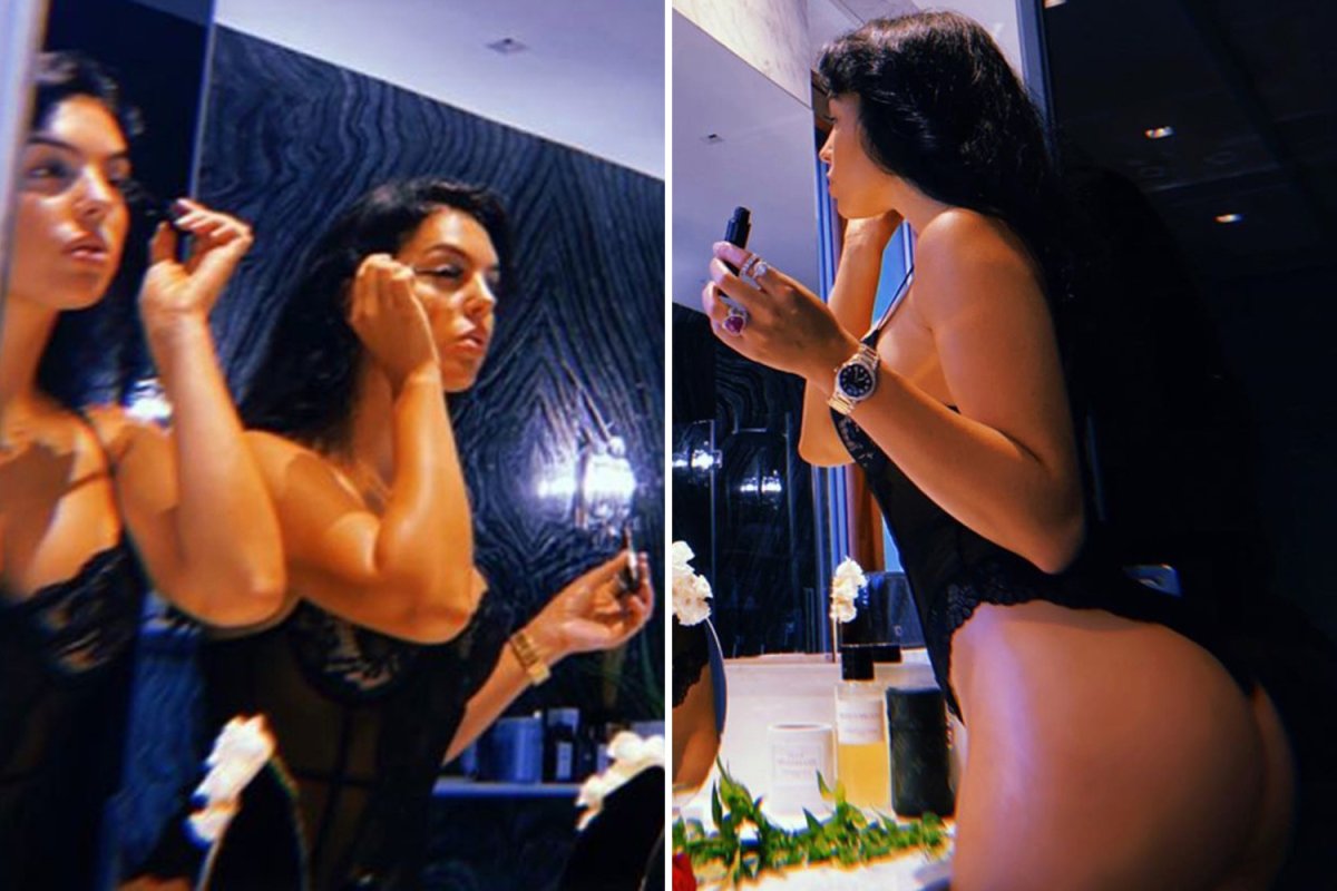 Georgina Rodriguez in Bath